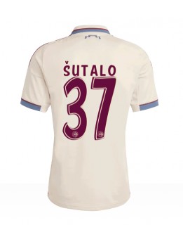 Muži Futbalové oblečenie Ajax Josip Sutalo #37 2025-26 Krátky Rukáv - Tretina Muži Futbalové oblečenie Ajax Josip Sutalo #37 2025-26 Krátky Rukáv - Tretina